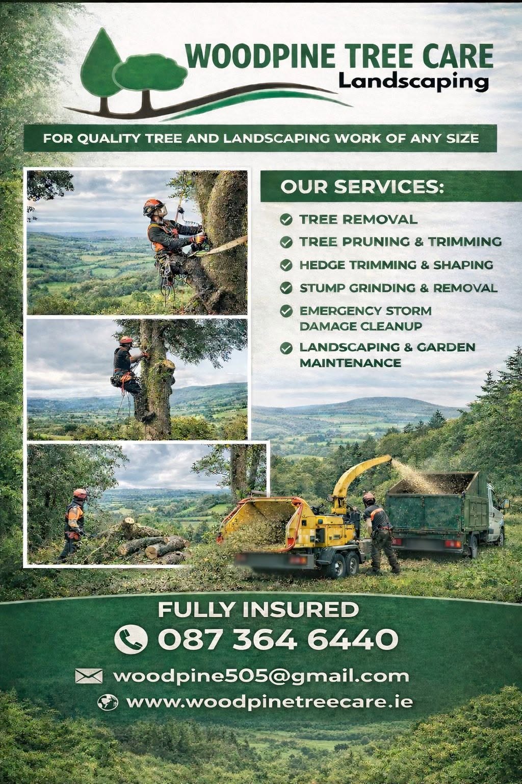 Why Choose Woodpine Tree Services Galway